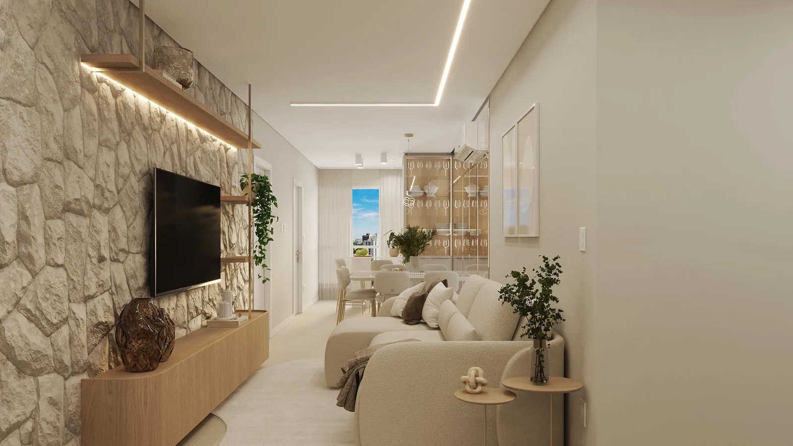 Zadar Residence 101 — living room